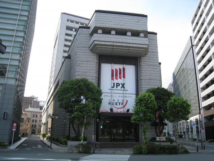 東京証券取引所写真
