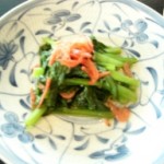 小松菜の炒め物の画像