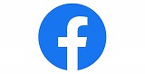 フェイスブックのアイコン。青い丸に白字のF。
