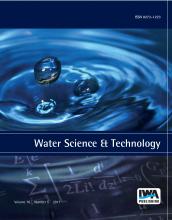 Water science and technology誌表紙の画像