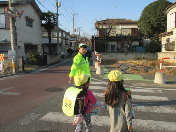 パトロール風景（横断歩道）