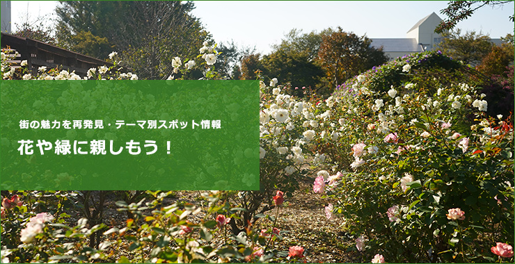 街の魅力を再発見 テーマ別スポット情報花や緑に親しもう 埼玉県