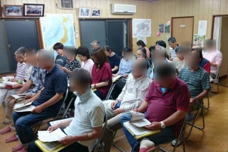 坂戸市内での防犯出前講座