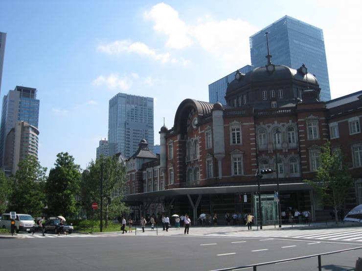 東京駅丸の内駅舎写真