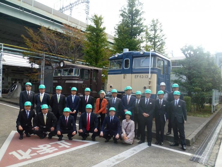 危機管理_東日本旅客鉄道大宮支社（大宮総合車両センター）にて