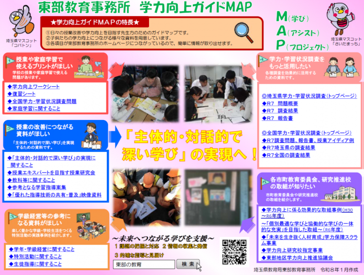 2026年1月学力向上マップ