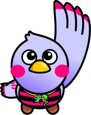 左手をあげるさいたまっち