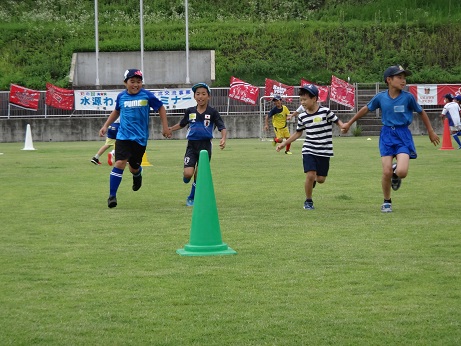 R01わくわくサッカー教室アップ風景