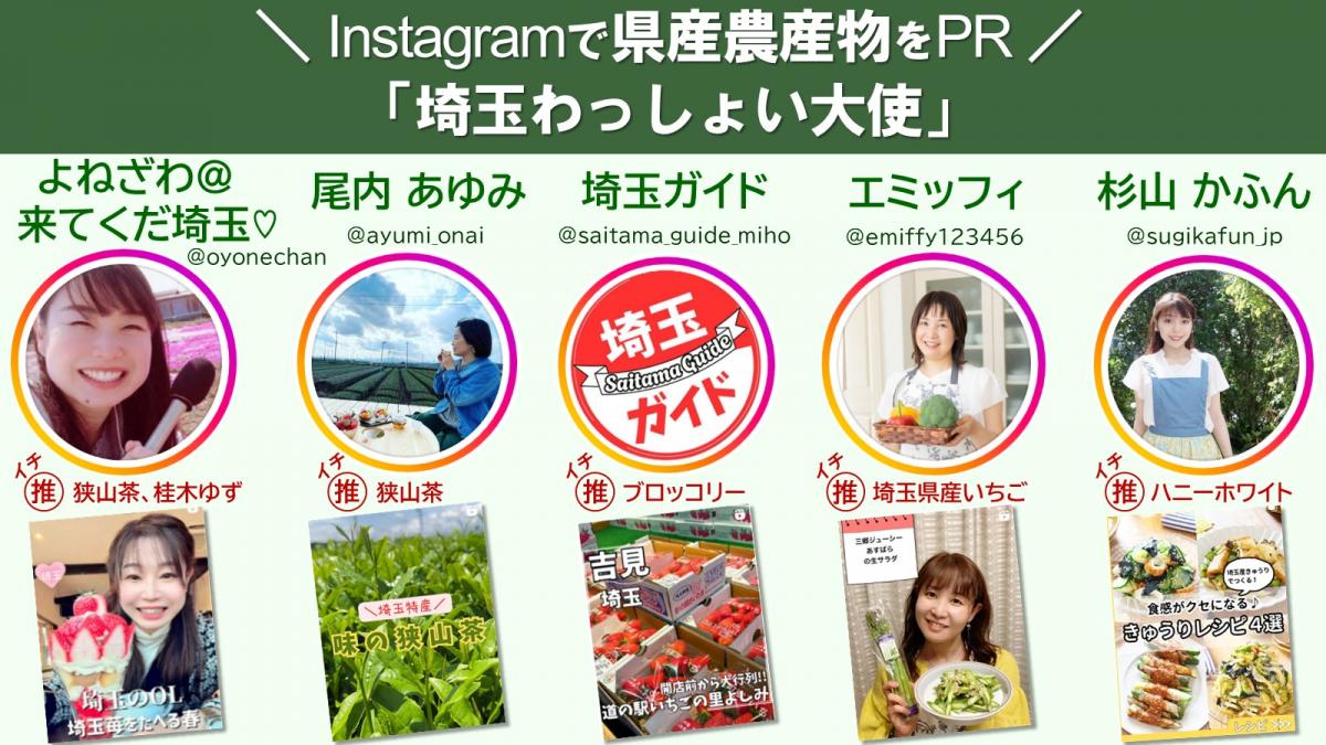 令和7年度埼玉わっしょい大使
