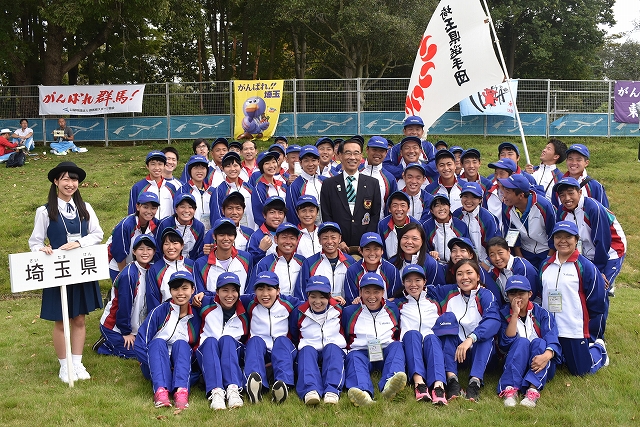 第74回国民体育大会「いきいき茨城ゆめ国体」埼玉県選手団激励会の様子