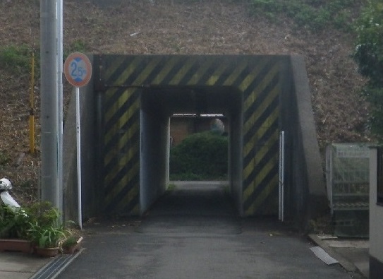 旧ボックスカルバート正面