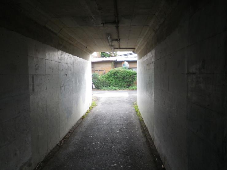 旧ボックスカルバート内面