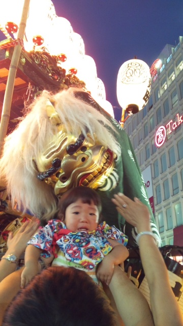 夏祭りにて