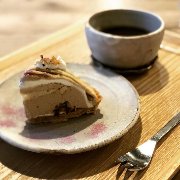 ヴィーガンスイーツとチコリコーヒー