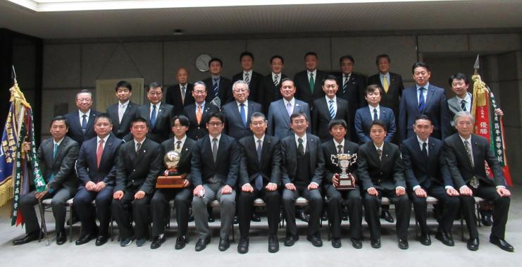 昌平高等学校激励会（記念写真）