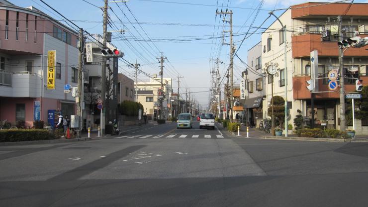 前川中央商店街の様子