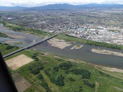 利根川坂東大橋付近