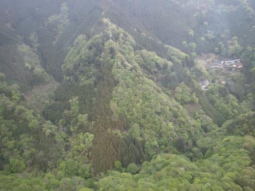 両神山付近の状況