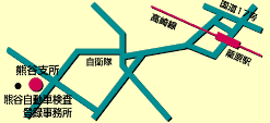 自動車税事務所熊谷支所の地図