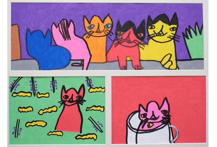 小林大河さん「ねこ」