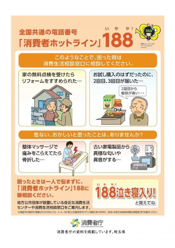 消費者ホットライン188
