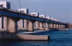 利根大堰の写真