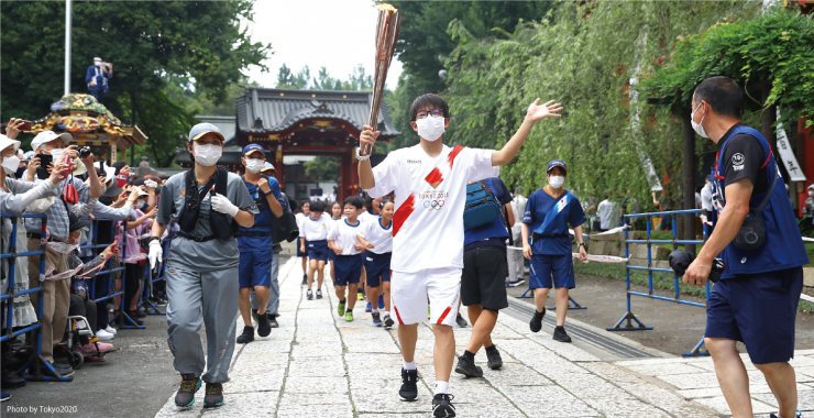 聖火リレー（秩父市・皆野町・長瀞町）