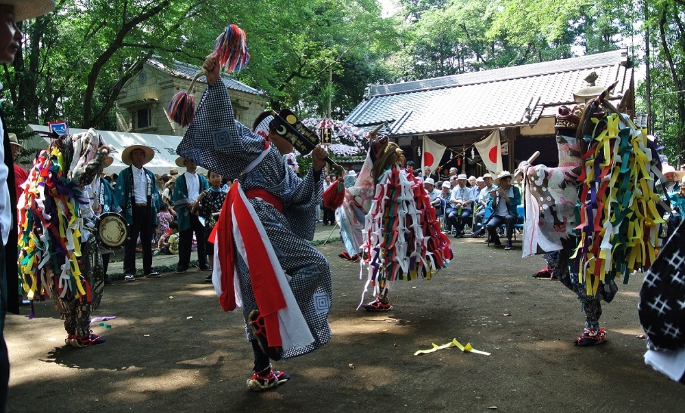 下唐子の獅子舞 [東松山市]_1000