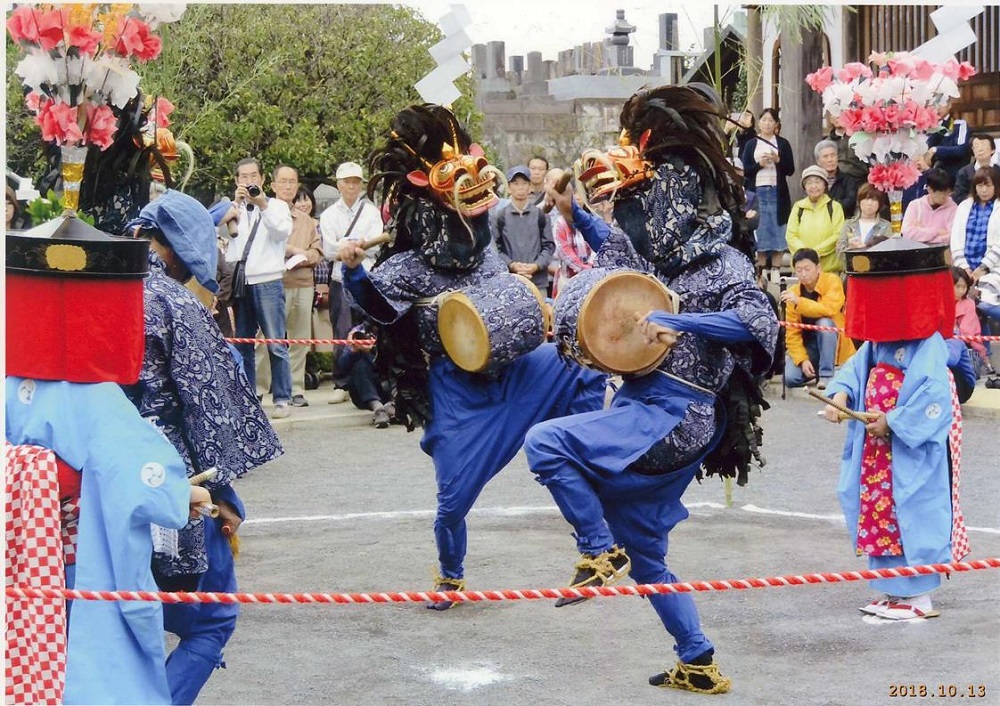 岩崎獅子舞 [所沢市]_1000