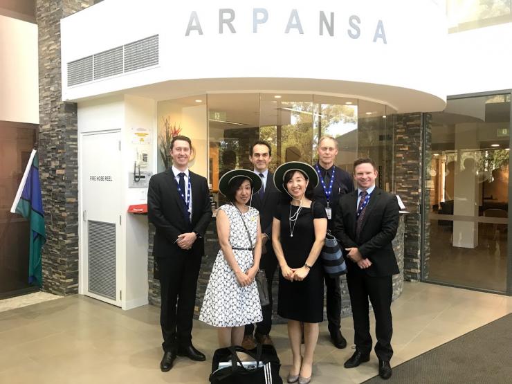 オーストラリア政府機関ARPANSA訪問