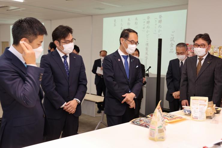 ふれあい訪問（みたけ食品工業株式会社）