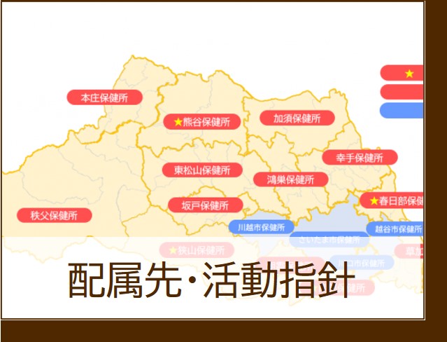 配属先・活動指針