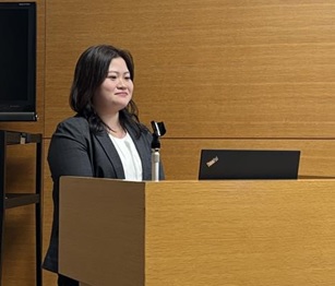 学会発表の様子1