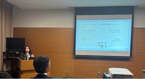 学会発表の様子2