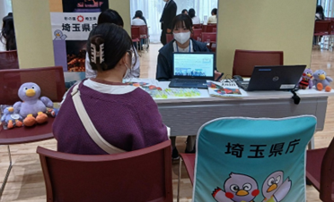 日本赤十字看護大学就職セミナー参加の様子1