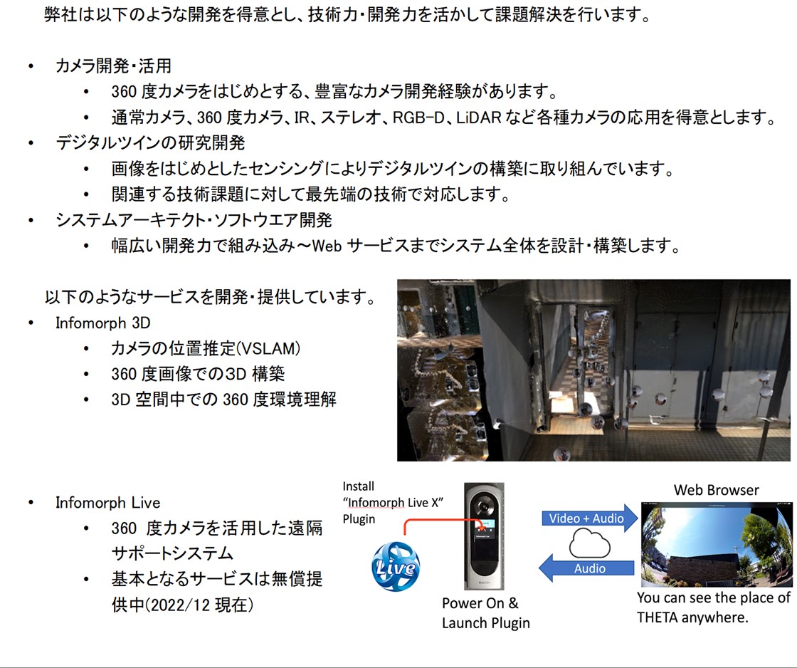株式会社インフォモーフPR画像・詳細はPDFファイルにて