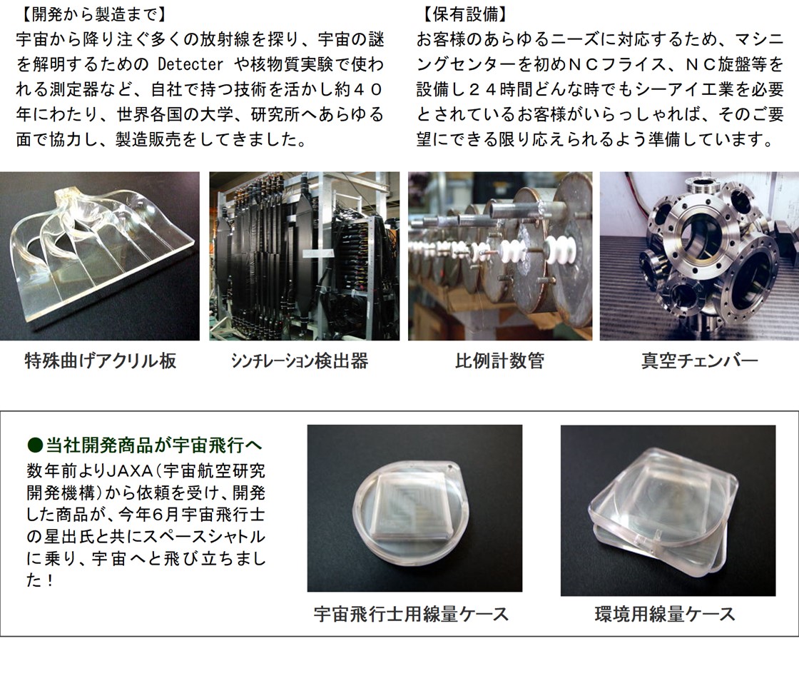 株式会社シーアイ工業PR画像・詳細はPDFファイルにて