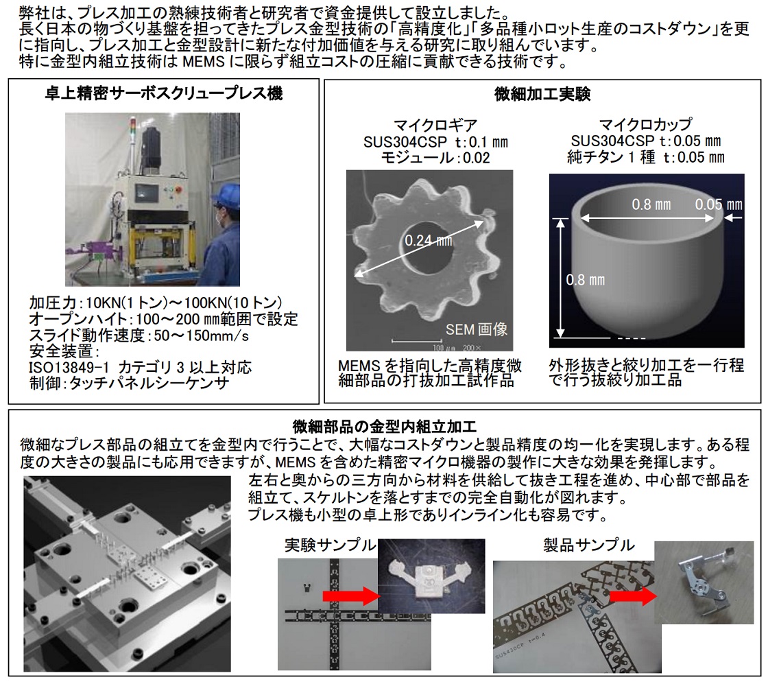 合同会社微細加工研究所PR画像・詳細はPDFファイルにて