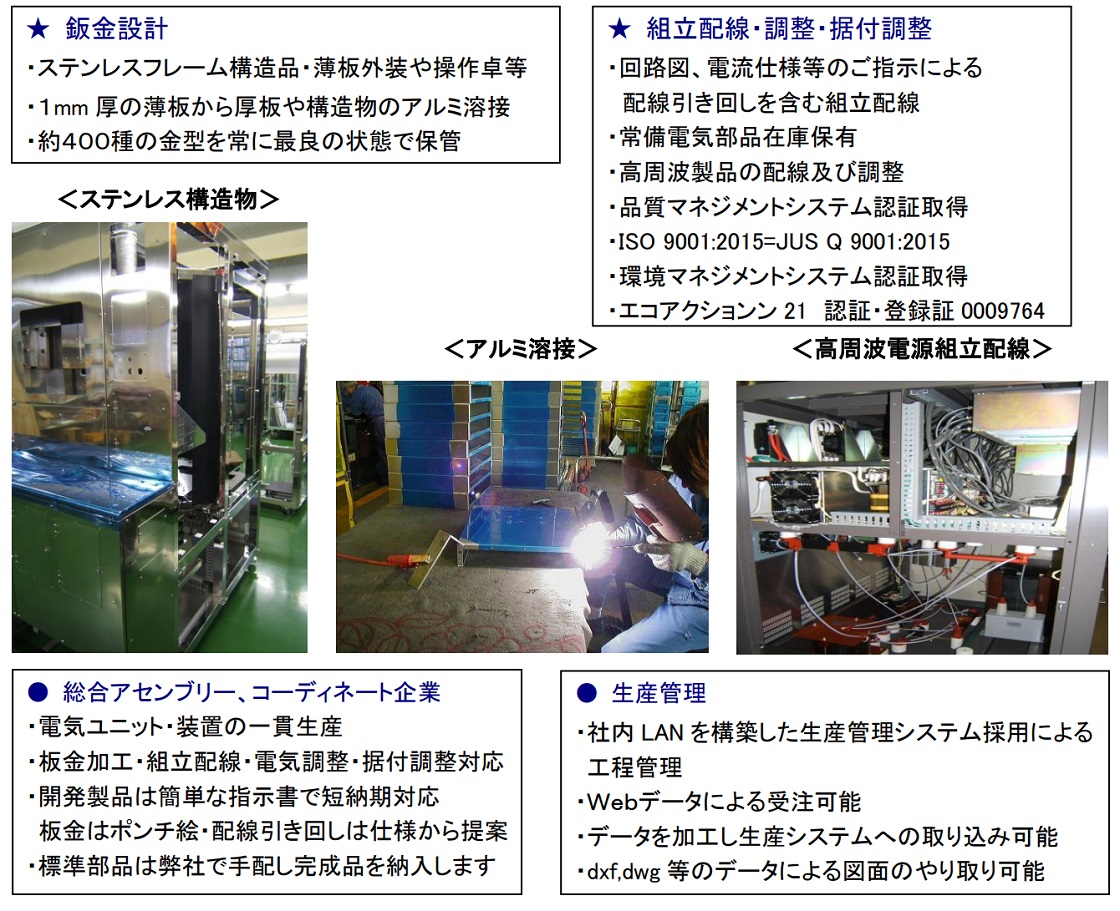 木村電子工業株式会社PR画像・詳細はPDFファイルにて