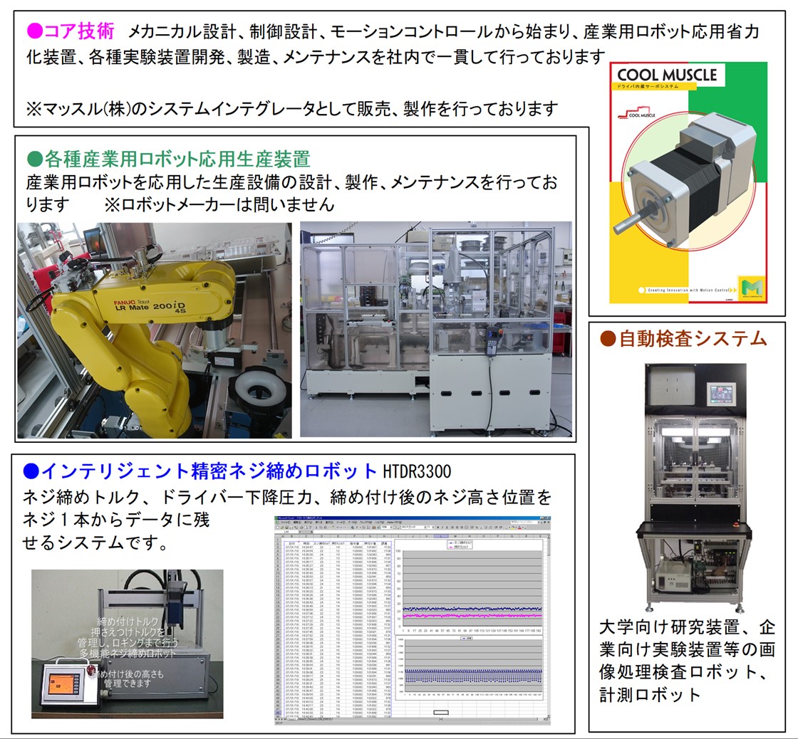 ヒューマンテクノス株式会社PR画像・詳細はPDFファイルにて