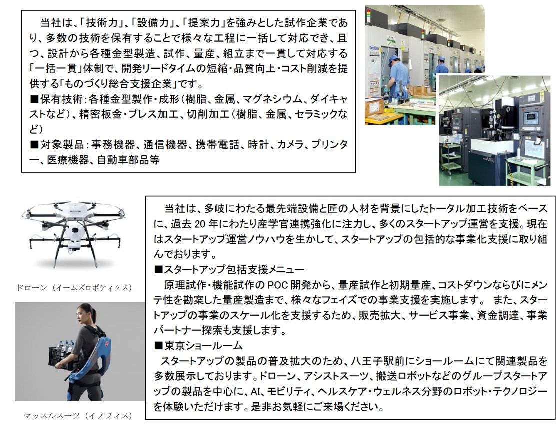 株式会社菊池製作所PR画像・詳細はPDFファイルにて