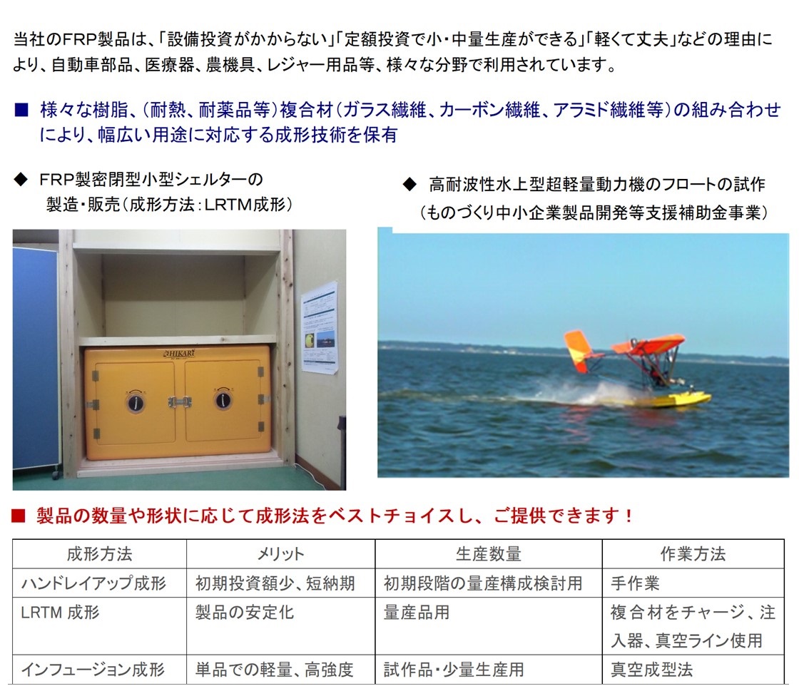 株式会社光レジン工業PR画像・詳細はPDFファイルにて