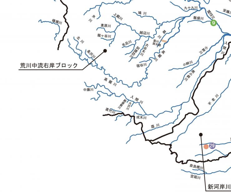 排水機場地図左下