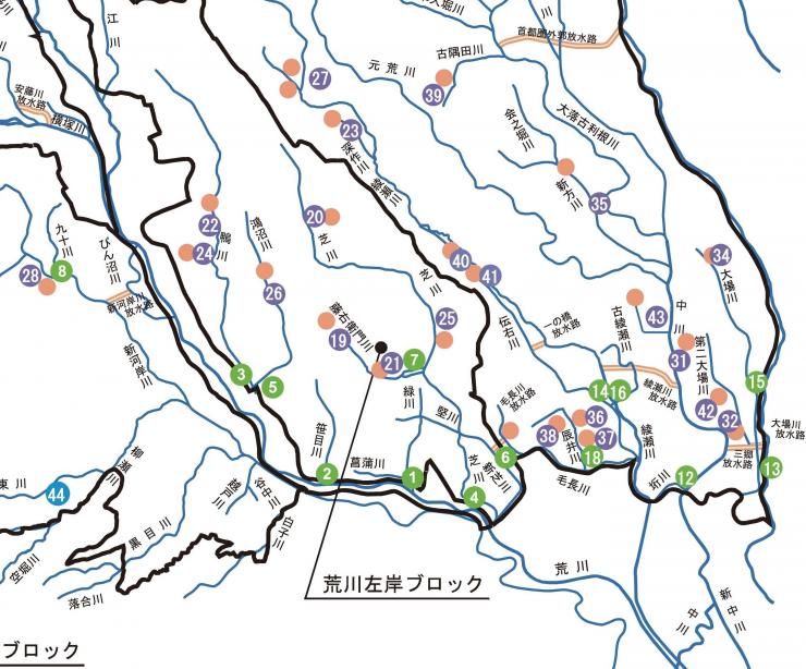 排水機場地図右下