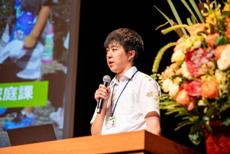 写真:先進事例発表のようす5（長野県県民文化部こども若者局こども・家庭課）
