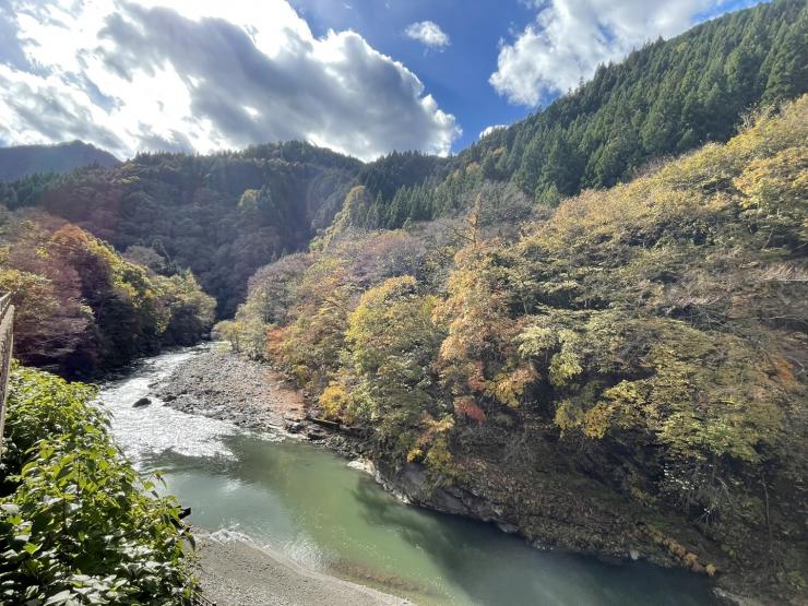 道の駅大滝温泉からの景色