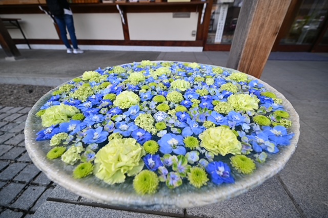 行田市の花手水