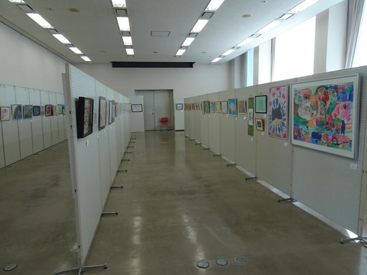 障害者絵画展開催4