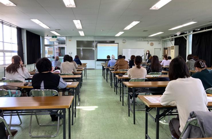 就職支援セミナー in 三郷のセミナー風景