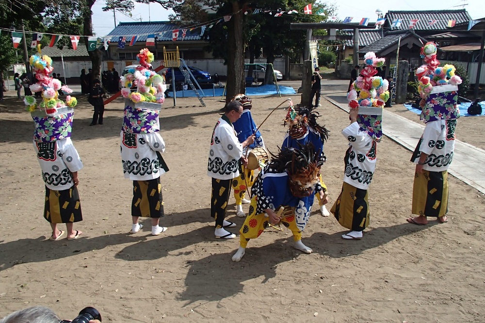 桑崎の獅子舞